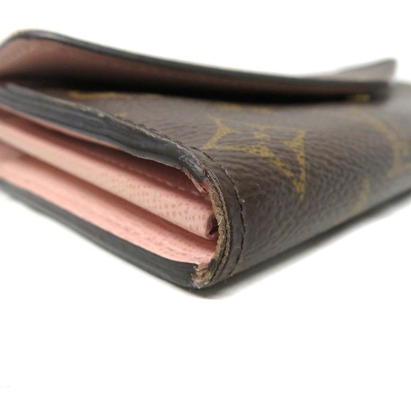 Louis Vuitton Sarah Portefeuille Wallet Long Leather Brown Pink - Picture 5 of 8